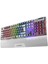 Carbon Pro Gri/Beyaz Bluetooth Klavye Kablosuz Kablo Wireless Full ŞARJLI Rgb Redswich Mekanik Klavye Oyuncu Klavye Bilek Destek 2