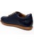 Erkek Lacivert Deri Smart Casual Ayakkabı 4