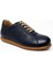 Erkek Lacivert Deri Smart Casual Ayakkabı 1