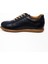 Erkek Lacivert Deri Smart Casual Ayakkabı 5