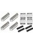 4 Set Elektrikli Tıraş Makinesi Başlıkları Yedek Folyo ve Kesici Braun 5s P40 P50 P60 P70 P80 P90 M30 M60 M60S M90 M90S (Yurt Dışından) 1