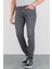 Erkek Jack Koyu Gri Taşlamalı Slim Fit Likralı Jean Kot Pantolon Dunkelgray 38/30 1
