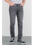 Erkek Jack Koyu Gri Taşlamalı Slim Fit Likralı Jean Kot Pantolon Dunkelgray 38/30 4
