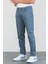 Erkek Elvıs Mavi Slim Fit Likralı Jean Kot Pantolon Halats-De-Slim Blau 31/32 2