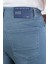 Erkek Elvıs Mavi Slim Fit Likralı Jean Kot Pantolon Halats-De-Slim Blau 31/32 7