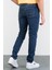 Erkek Bruce Koyu Mavi Taşlamalı Slim Fit Likralı Jean Kot Pantolon Dunkelblau 38/30 6