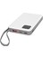 Nct Plus Omı Series P10 10000MAH PD20W + Qc3.0 18W 15W Magsafe + Watch Beyaz LCD Taşınabilir Pil Şarj Cihazı Powerbank 1