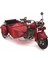 Dekoratif Metal Motosiklet Sepetli 1