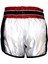 MT3075 Retro Neo Muaythai Şortu Beyaz Muay Thai Şort 4