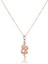 MTK34669 Rose Gold Renkli Yılanlı Kadın Kolye 1
