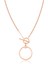 MTK34369 Çelik Rose Gold Renkli Kadın Kolye 1