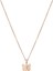MTK34681 Rose Gold Renkli Kelebekli Kadın Kolye 1
