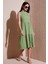 Regular Fit Kolsuz Midi Elbise Bayan Elbise 5869008 1