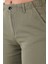 Pamuklu Standart Fit Yüksek Bel Geniş Paça Pantolon Bayan Pantolon 668YP5344 5