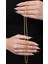 Şık Ikili Halat Zincir Altın Seti 22 Ayar 9.25GR ZNC\60CM BLK\19CM 2.2mm 2