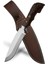 At Başlı Şef Bıçağı Paslanmaz Çelik 28CM Ceviz Ağacı Kılıf li 3