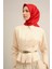 Çiçek Desenli Saf İpek Twill Eşarp 9353 85 2