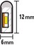12VOLT Neon Esnek Hortum LED Beyaz ,gün Işığı,amber,mavi,kırmızı,yeşil Işık 5 Metre-Trafosuz 6