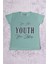 Kız Çocuk Tshirt Youth Baskılı Bisiklet Yaka C39 4