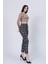 Trend Önü Pensli Zr Model Ekose Pantolon 30102 3