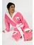 life home collection milay's life home collection welsoft ultra-soft desenli nakışlı bornoz sabahlık 1
