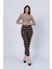 Trend Önü Pensli Zr Model Ekose Pantolon 30102 5
