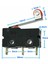 Makaralı Micro Switch Anahtar 5A 5A 250V Rulo Makara Kollu No Nc Com Spdt Sınırlayıcı Momentary 2