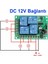 433MHZ Rf 4 Kanal Röle Modül Dc 12V 4 Buton Kumanda Kablosuz Motor Pompa Fan Lamba Perde Akıllı Ev 3