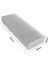 15CM x 6cm x 2.5cm Alüminyum Metal Soğutucu Blok Radyatör Peltier Isı Düşürücü Amfi LED Entegre 4