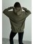 Kadın Kapüşonlu Oversize Sweatshirt 4