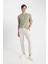 C7508 Tailored Fit Basic Düz Paça Her Yöne Esneyen Cepli Pantolon 2