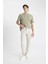 C7508 Tailored Fit Basic Düz Paça Her Yöne Esneyen Cepli Pantolon 3