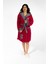 life home collection milay's life home collection welsoft ultra-soft desenli nakışlı bornoz sabahlık 1