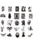 Major Selection Gothic sticker seti - 45 sticker - telefon, bilgisayar ve diğer yüzeylere uygun 4