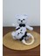 Amigurumi Organik Ayıcık Bebek ve Çıngırak Diş Kaşıyıcı 1
