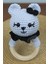 Amigurumi Organik Ayıcık Bebek ve Çıngırak Diş Kaşıyıcı 5