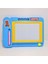 Mavi Renk Yaz Sil Yazı Tahtası Mıknatıslı Manyetik Tahta 27X20 cm Eğlen-Öğren 2
