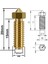 Anycubic Kobra 3 Uyumlu Pirinç Nozzle(0.6mm) 2
