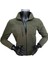 Eşofman üstü polar yeşil 3 cepli fermuarlı rüzgar geçirmez su tutmaz sportswear unisex PM1-3M 1