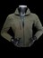 Eşofman üstü polar yeşil 3 cepli fermuarlı rüzgar geçirmez su tutmaz sportswear unisex PM1-3M 5