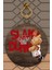 Modern Kapı Süsü Ahşap Slam Dunk Ayıcık Dış Mekan Kapı Süsü 1