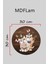 Modern Kapı Süsü Ahşap Hi Kedi Dış Mekan Kapı Süsü 3