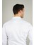 Basic Uzun Kollu Beyaz Slim Fit Gömlek 3