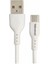 Type-C Şarj ve Data Kablosu Beyaz Renk 2