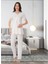 Dvina Effortt Lohusa Pijama Takımı Ekru - 9012 1