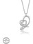 Swarovski Taşlı Gümüş Kalp Bayan Kolye 2