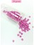 Dökme Cam Kum Boncuk Büyük Boy (6/0) 4 mm - 20 Gram - Koyu Pembe - BNC091 2