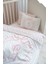 Harf Serisi G Harfi Bebek Nevresim Seti (100X150) - Noble Serie Pembe 3