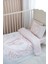 Harf Serisi W Harfi Park Yatak Nevresim Seti (80X120) - Noble Serie Pembe 1