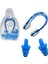 2'li Kulak Tıkacı ve Burun Klipsi Seti - Kulak Burun Tıkacı Silikon - Aqua Flow Ear Plug And Nose Clips - Deniz Kulak Tıkacı Burun Klipsi 5